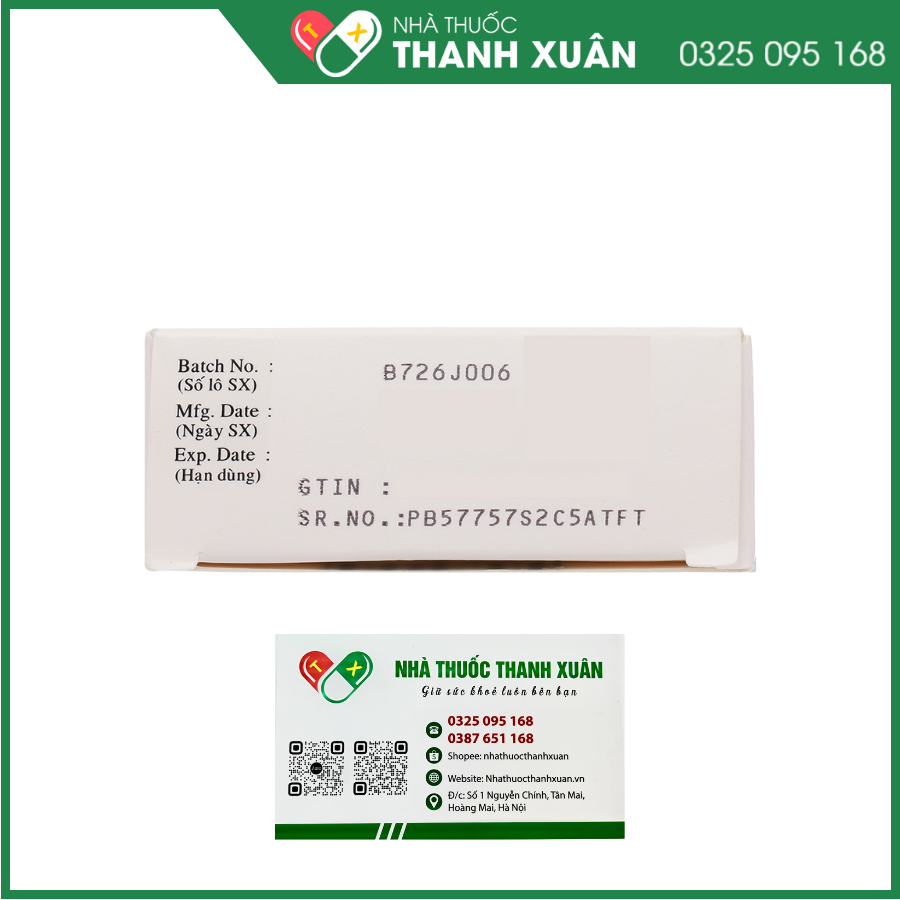Menelat 30 trị rối loạn trầm cảm nặng (3 vỉ x 10 viên)